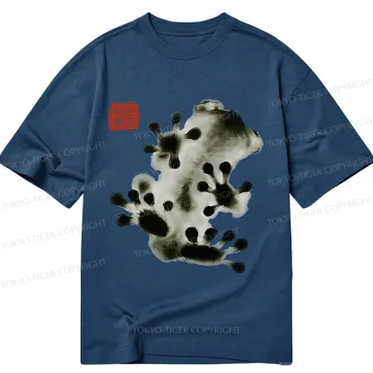 Tokyo-Tiger Ink Painting Frog Classic T-Shirt
