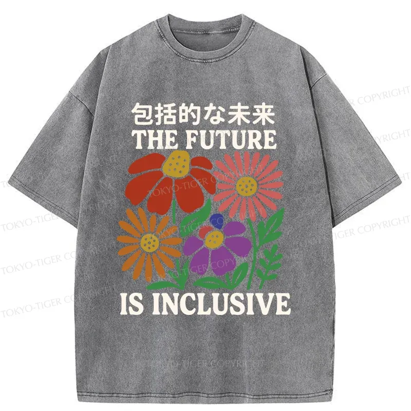 Tokyo-Tiger An Inclusive Future Washed T-Shirt