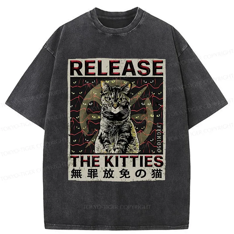 Tokyo-Tiger Japan Bonsai Washed T-Shirt Sale