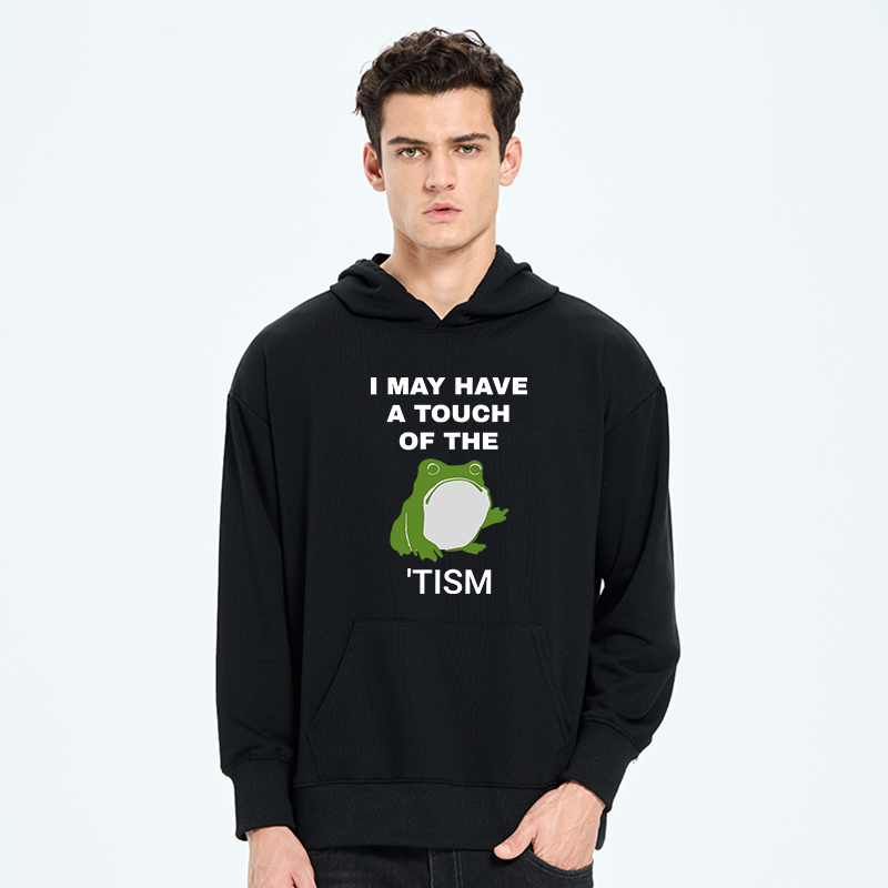 Tokyo-Tiger Funny Frog Flipping The Bird Classic Hoodie