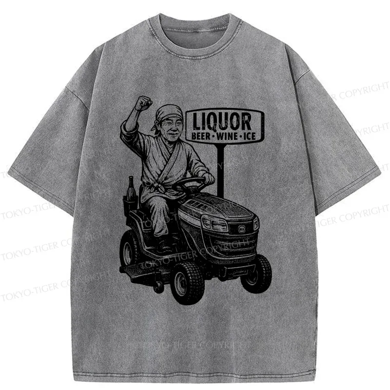Tokyo-Tiger Japan Country Music Washed T-Shirt