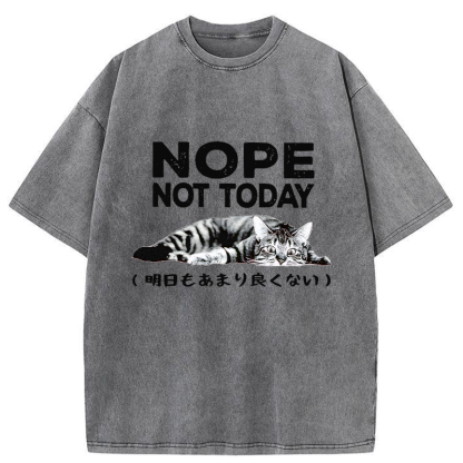 Tokyo-Tiger Every Day Won't Be So Good Washed T-Shirt