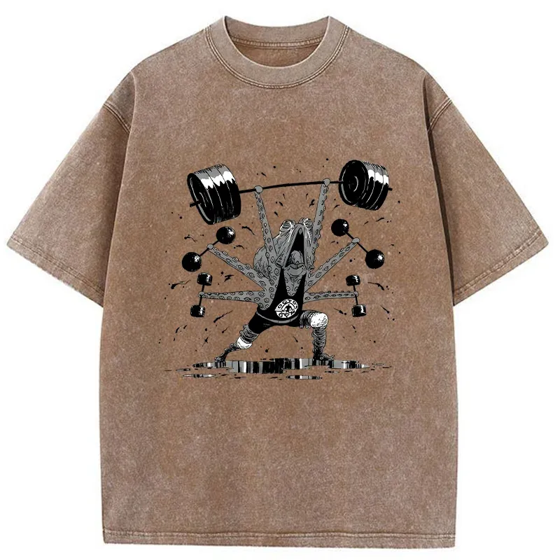 Tokyo-Tiger Octopus Is Working Hard Washed T-Shirt