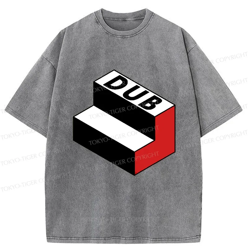 Tokyo-Tiger Dubstep Funny Washed T-Shirt