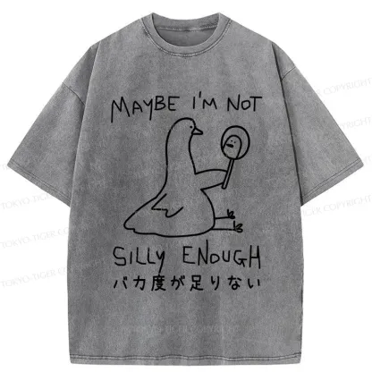Tokyo-Tiger Not So Smart Goose Washed T-Shirt