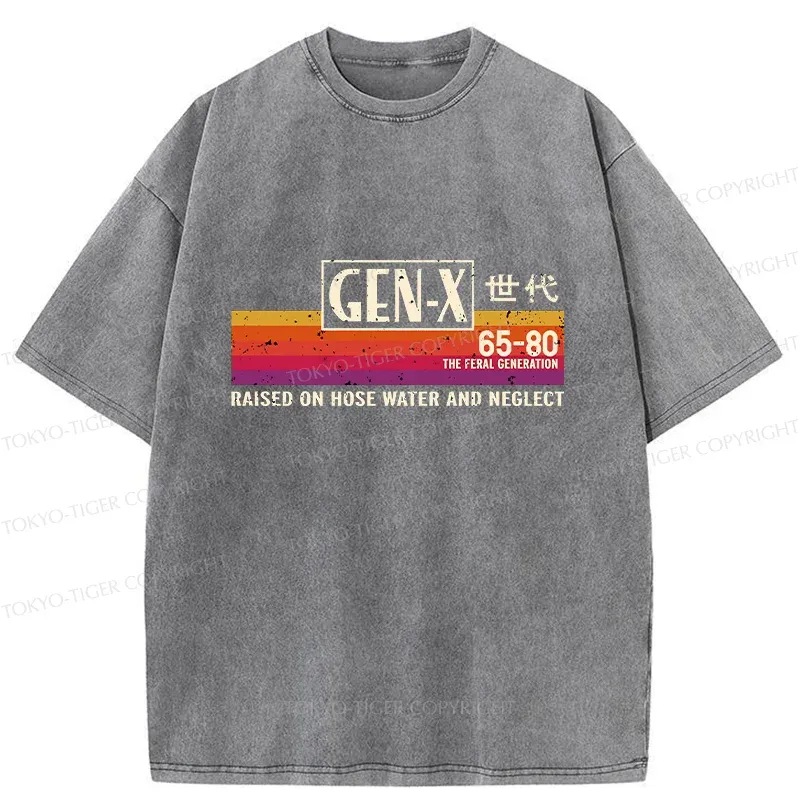 Tokyo-Tiger X Era Retro Washed T-Shirt