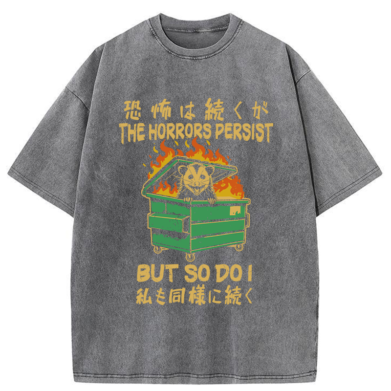 Tokyo-Tiger The Terror Persist Washed T-Shirt
