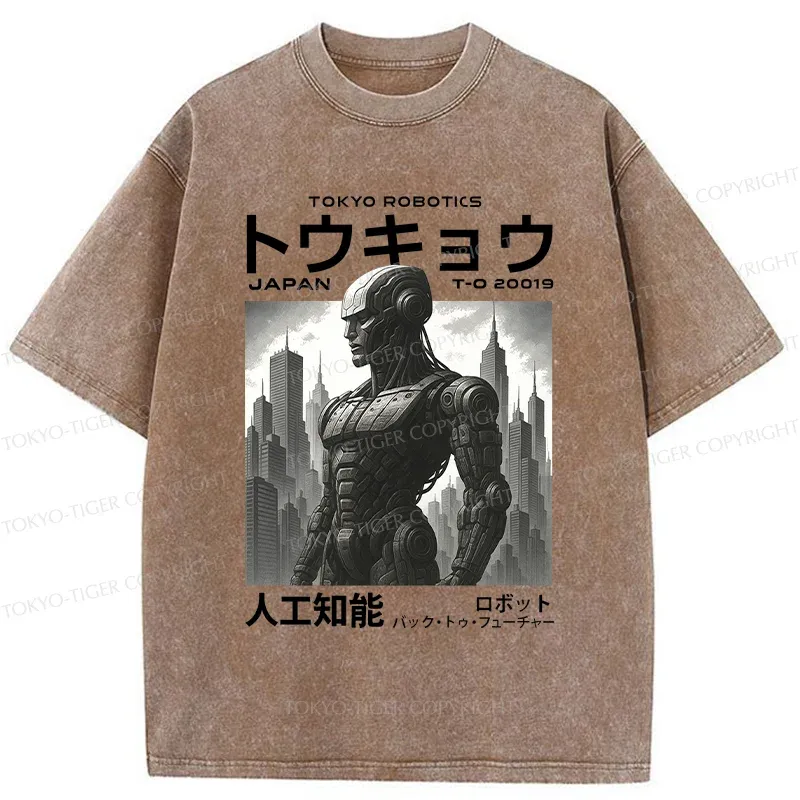 Tokyo-Tiger Humanoid Machine Washed T-Shirt