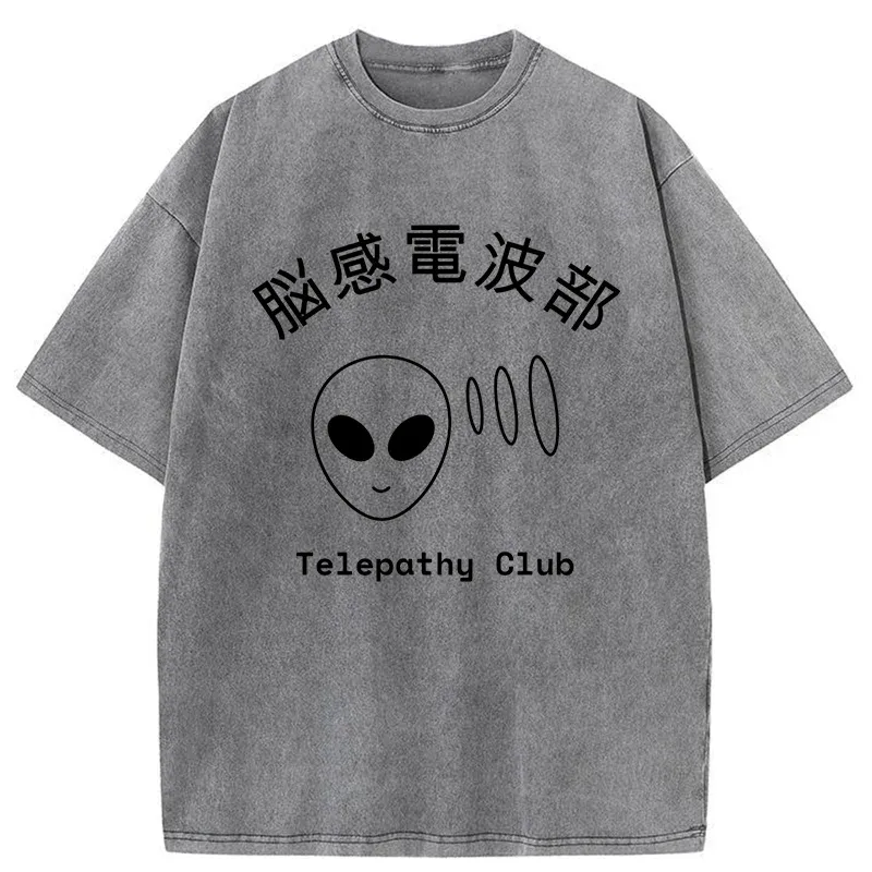 Tokyo-Tiger Alien Club Washed T-Shirt