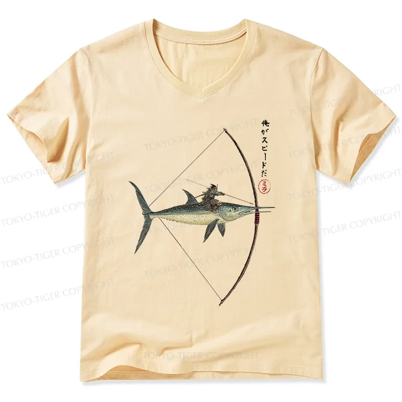 Tokyo-Tiger I Am Speed V-Neck Classic T-Shirt