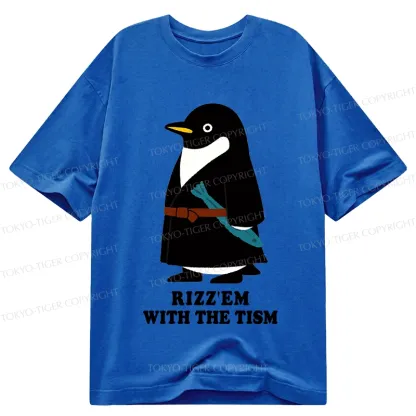 Tokyo-Tiger Rizz'Em With The Tism Classic T-Shirt