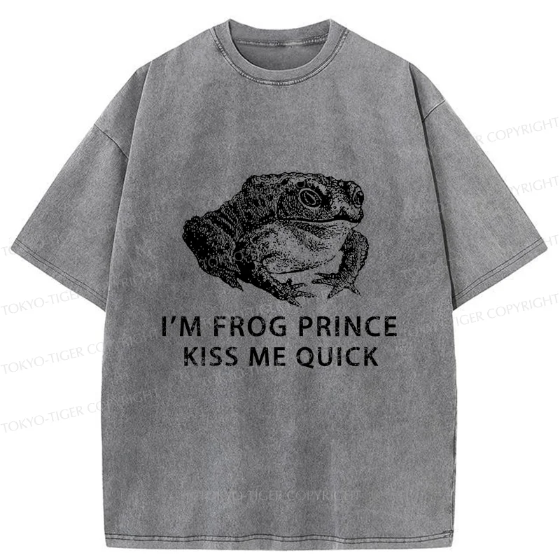 Tokyo-Tiger Real Frog Prince Washed T-Shirt