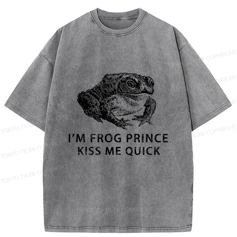 Tokyo-Tiger Real Frog Prince Washed T-Shirt