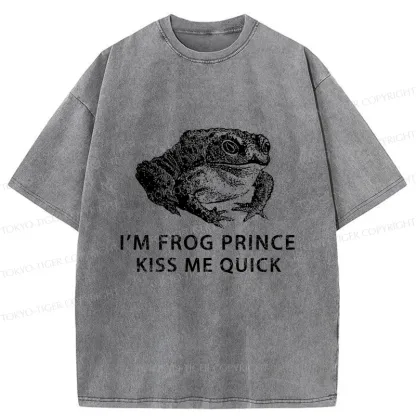 Tokyo-Tiger Real Frog Prince Washed T-Shirt