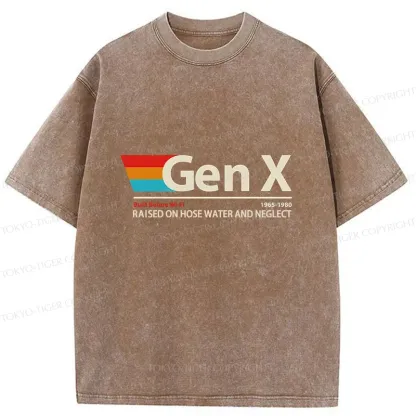 Tokyo-Tiger Funny X Era Washed T-Shirt