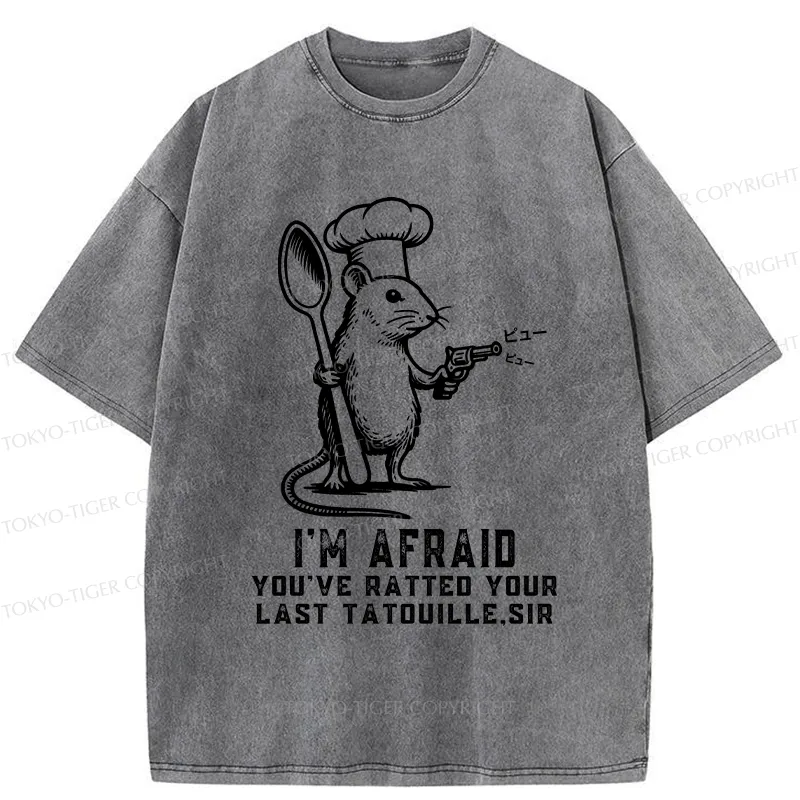 Tokyo-Tiger A Rat’s Warning Washed T-Shirt