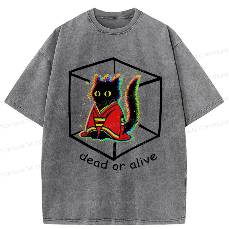 Tokyo-Tiger Dead Or Alive Washed T-Shirt