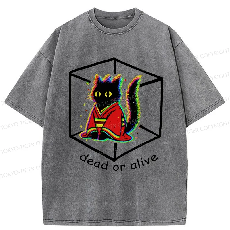 Tokyo-Tiger Dead Or Alive Washed T-Shirt