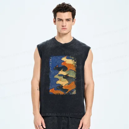 Tokyo-Tiger Claw-some Ninja Washed Tank