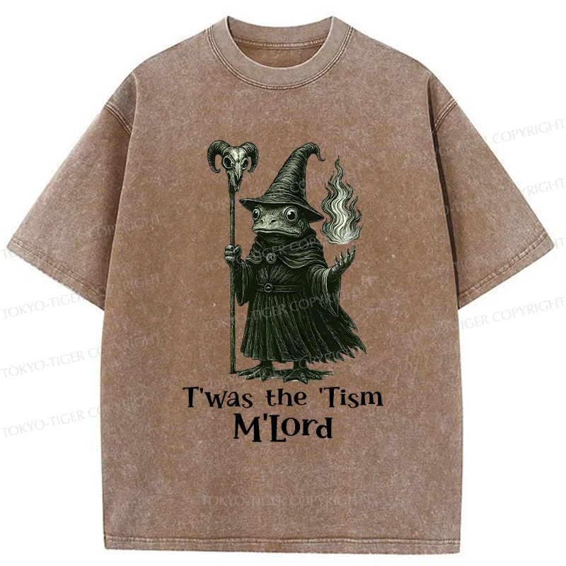 Tokyo-Tiger Witch Frog Washed T-Shirt