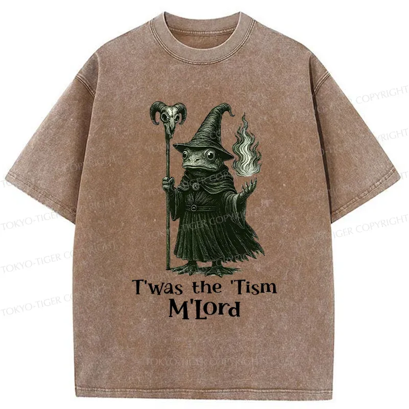 Tokyo-Tiger Witch Frog Washed T-Shirt