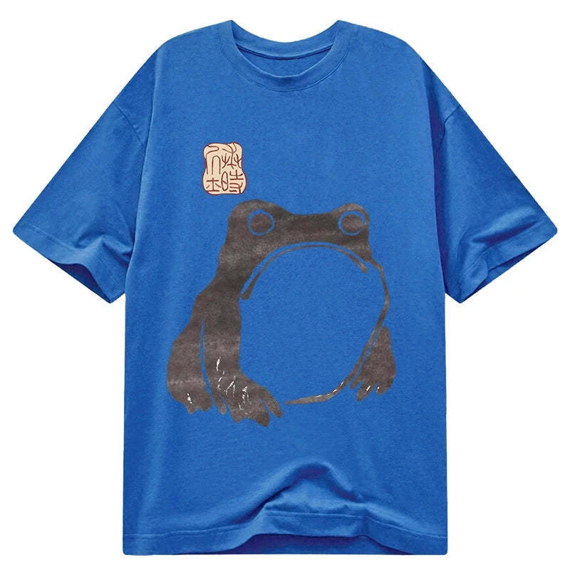 Tokyo-Tiger Matsumoto Hoji woodblock print frog Classic T-Shirt