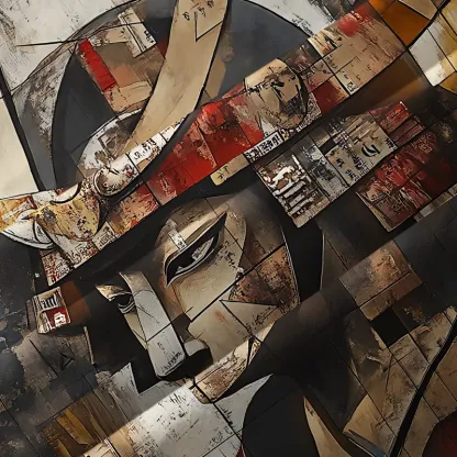 Tokyo-Tiger Abstract Japanese Samurai Aloha Hawaiian Shirt