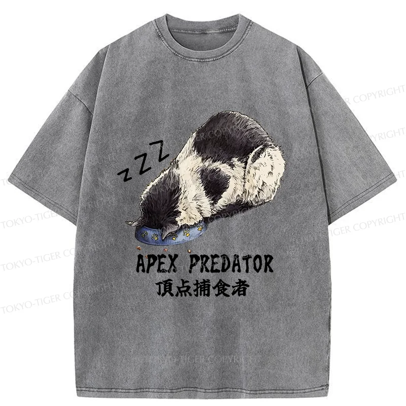 Tokyo-Tiger Apex Predator Washed T-Shirt
