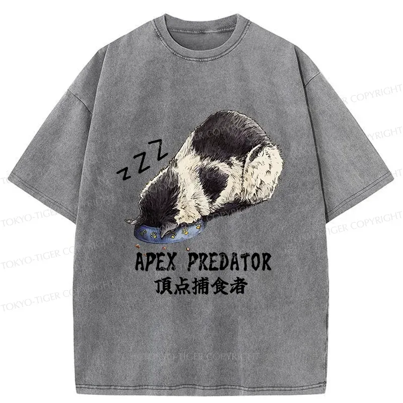Tokyo-Tiger Apex Predator Washed T-Shirt