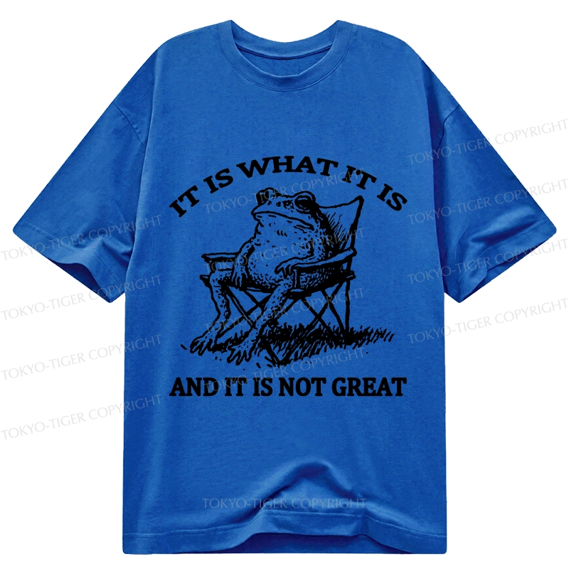 Tokyo-Tiger Resting Frog Funny Classic T-Shirt