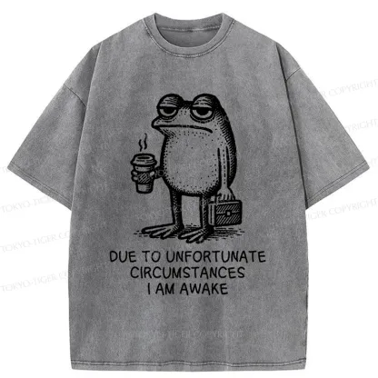 Tokyo-Tiger Decadent Frog Washed T-Shirt