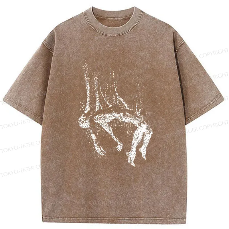 Tokyo-Tiger Lost And Wandering Soul Washed T-Shirt