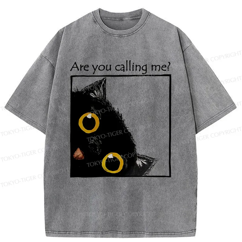 Tokyo-Tiger Silly Kitten Washed T-Shirt