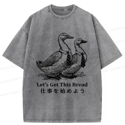 Tokyo-Tiger Working Goose Washed T-Shirt