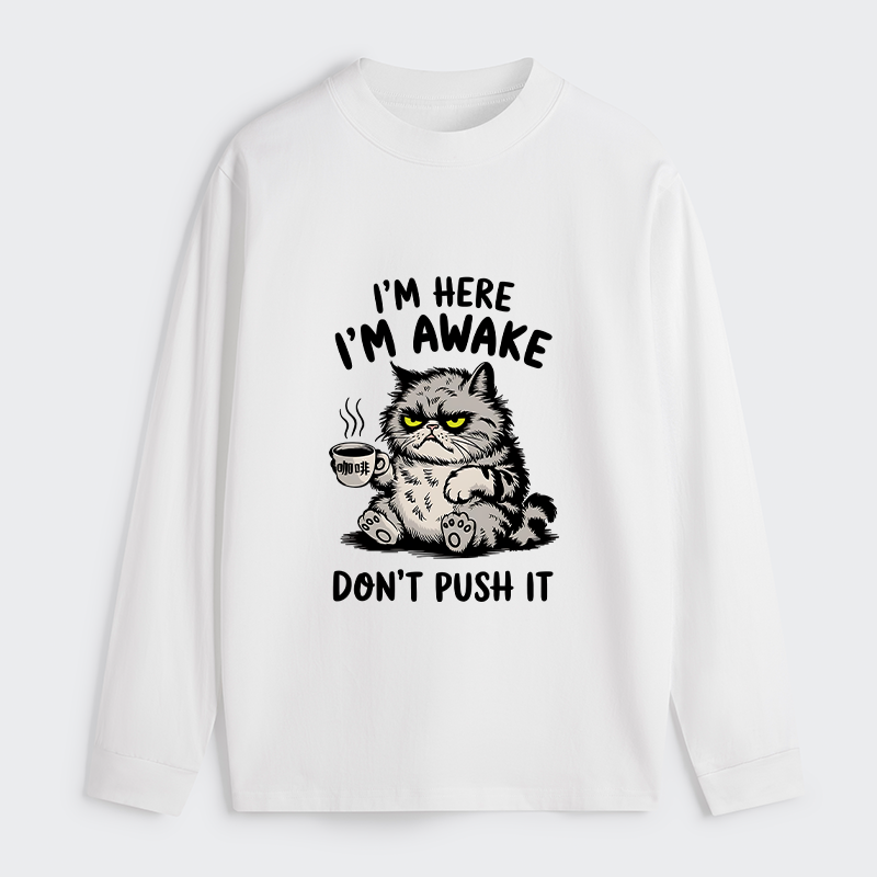 Tokyo-Tiger Tired Cat Classic Long Sleeve T-Shirt