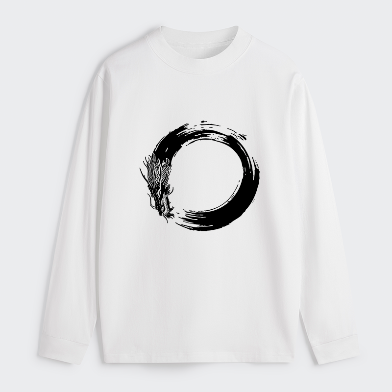 Tokyo-Tiger Dragon's Circle Classic Long Sleeve T-Shirt