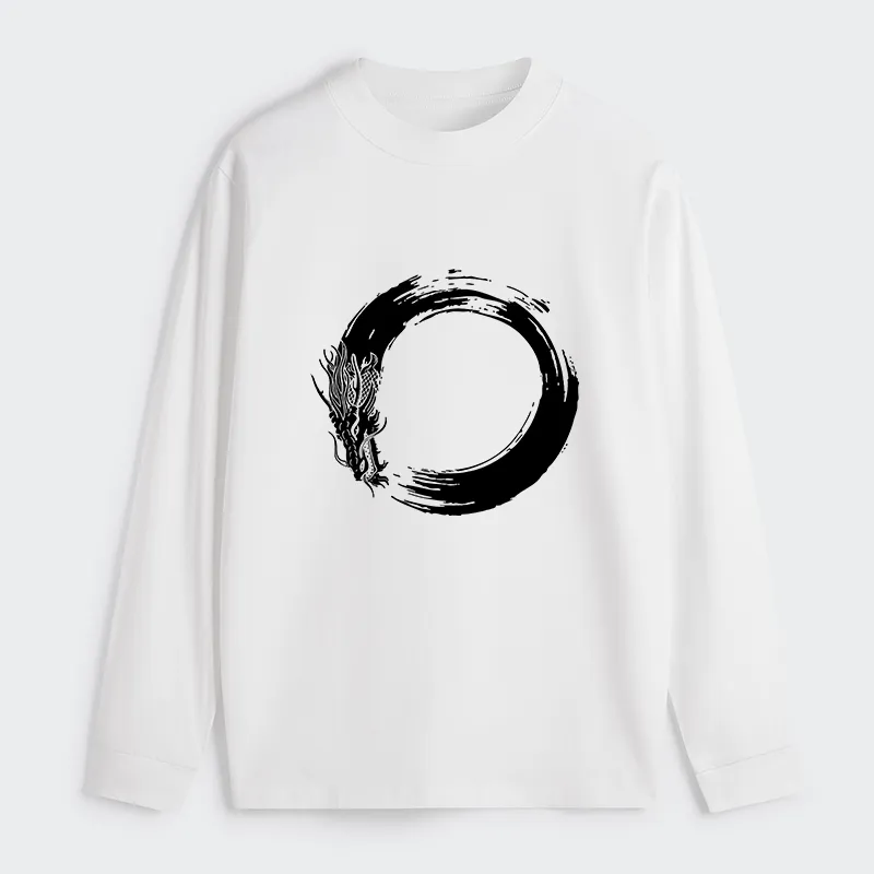 Tokyo-Tiger Dragon's Circle Classic Long Sleeve T-Shirt