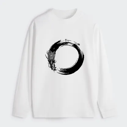 Tokyo-Tiger Dragon's Circle Classic Long Sleeve T-Shirt