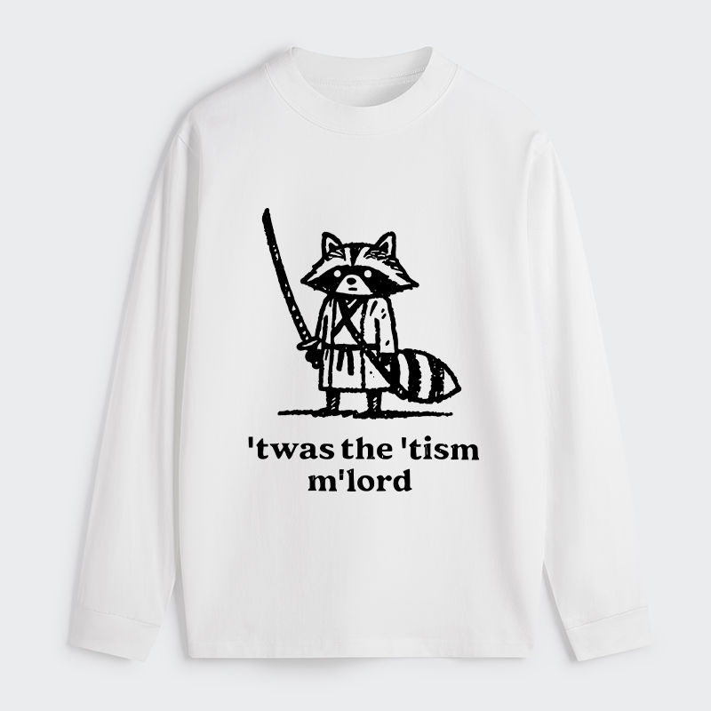 Tokyo-Tiger Focused Samurai Raccoon Classic Long Sleeve T-Shirt
