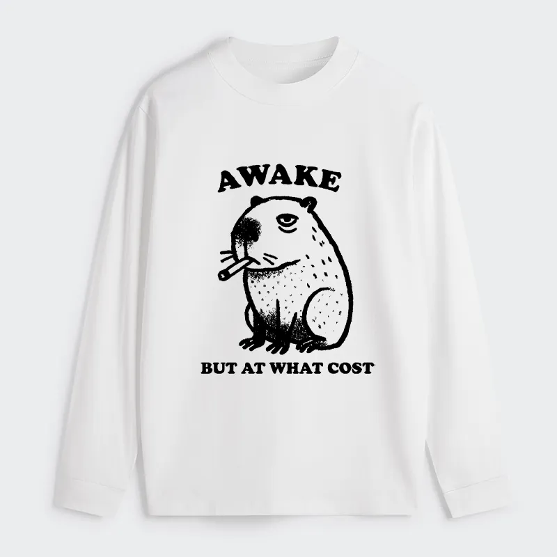 Tokyo-Tiger Smoking Capybara Classic Long Sleeve T-Shirt Sale