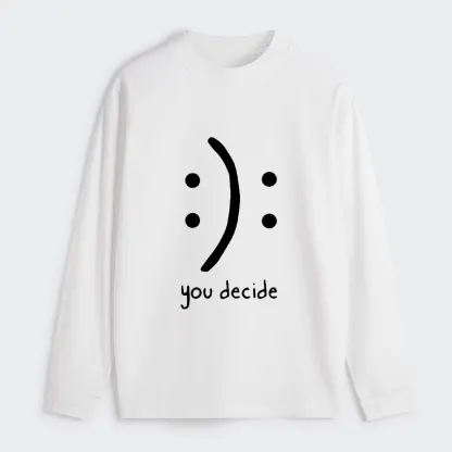 Tokyo-Tiger Laugh Or Sad Classic Long Sleeve T-Shirt