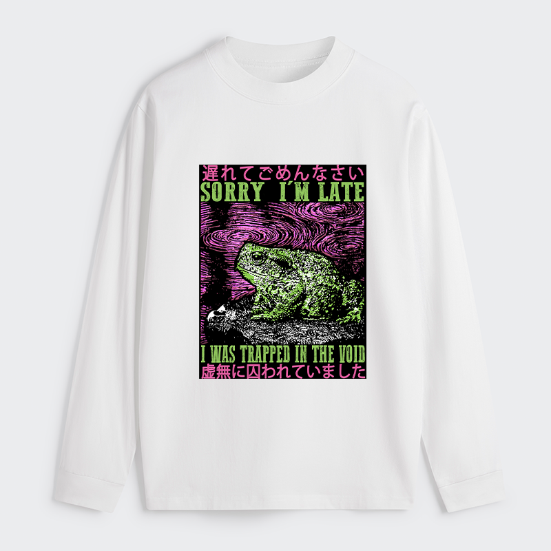 Tokyo-Tiger Frogs Trapped In The Void Classic Long Sleeve T-Shirt