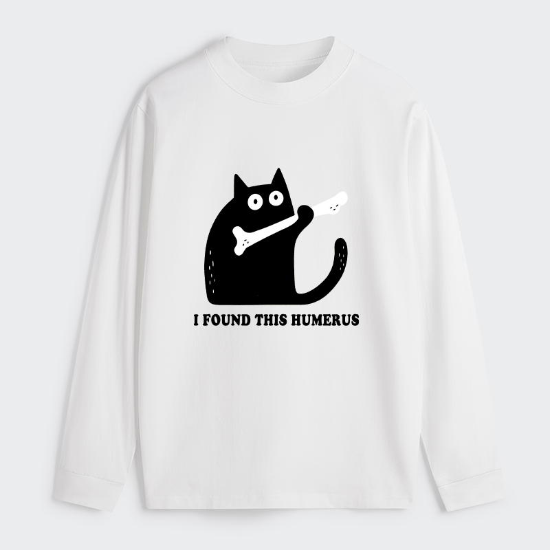 Tokyo-Tiger Cat Found This Humerus Classic Long Sleeve T-Shirt