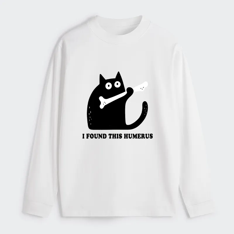 Tokyo-Tiger Cat Found This Humerus Classic Long Sleeve T-Shirt