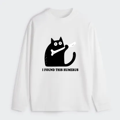 Tokyo-Tiger Cat Found This Humerus Classic Long Sleeve T-Shirt