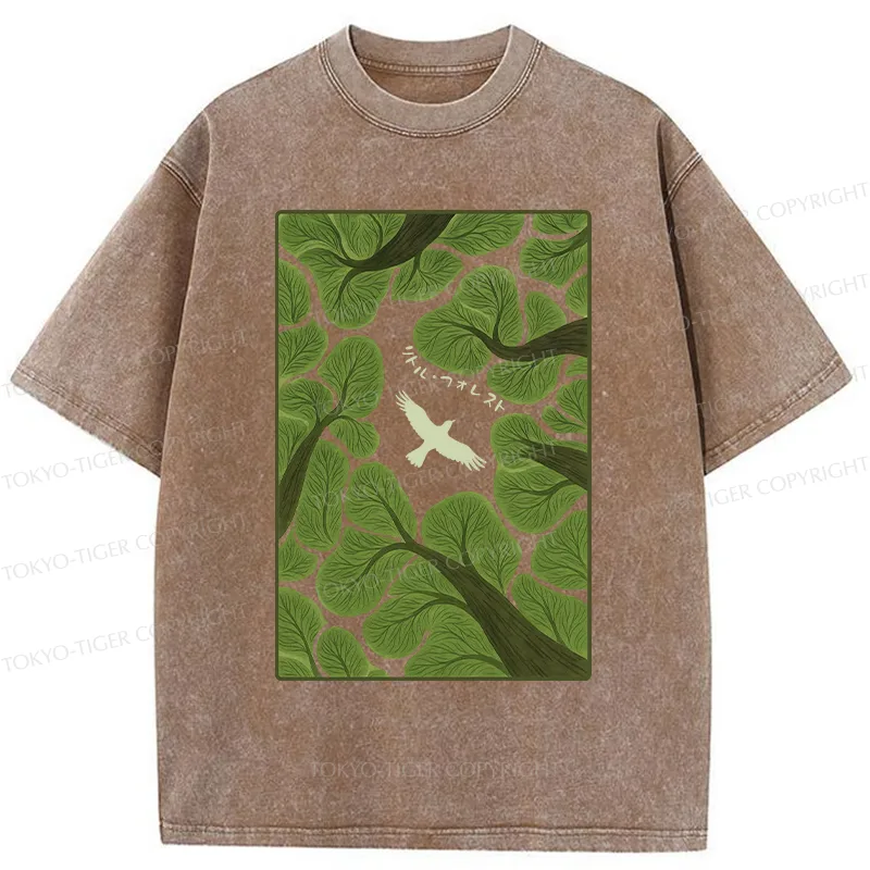 Tokyo-Tiger Free Bird Washed T-Shirt