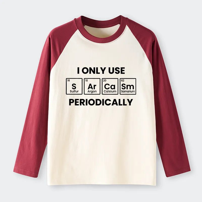 Tokyo-Tiger Interesting Chemical Elements long sleeve T-shirt