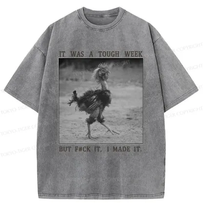 Tokyo-Tiger Successful Chicken Washed T-Shirt