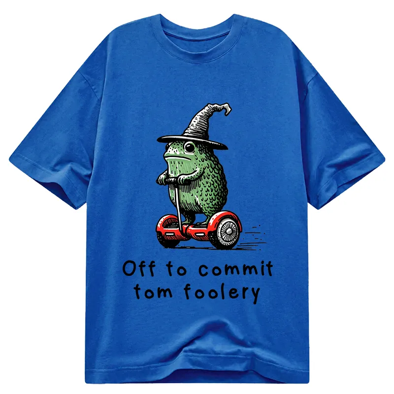 Tokyo-Tiger Frog Riding A Balance Scooter Classic T-Shirt