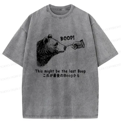 Tokyo-Tiger The Last Boop Washed T-Shirt